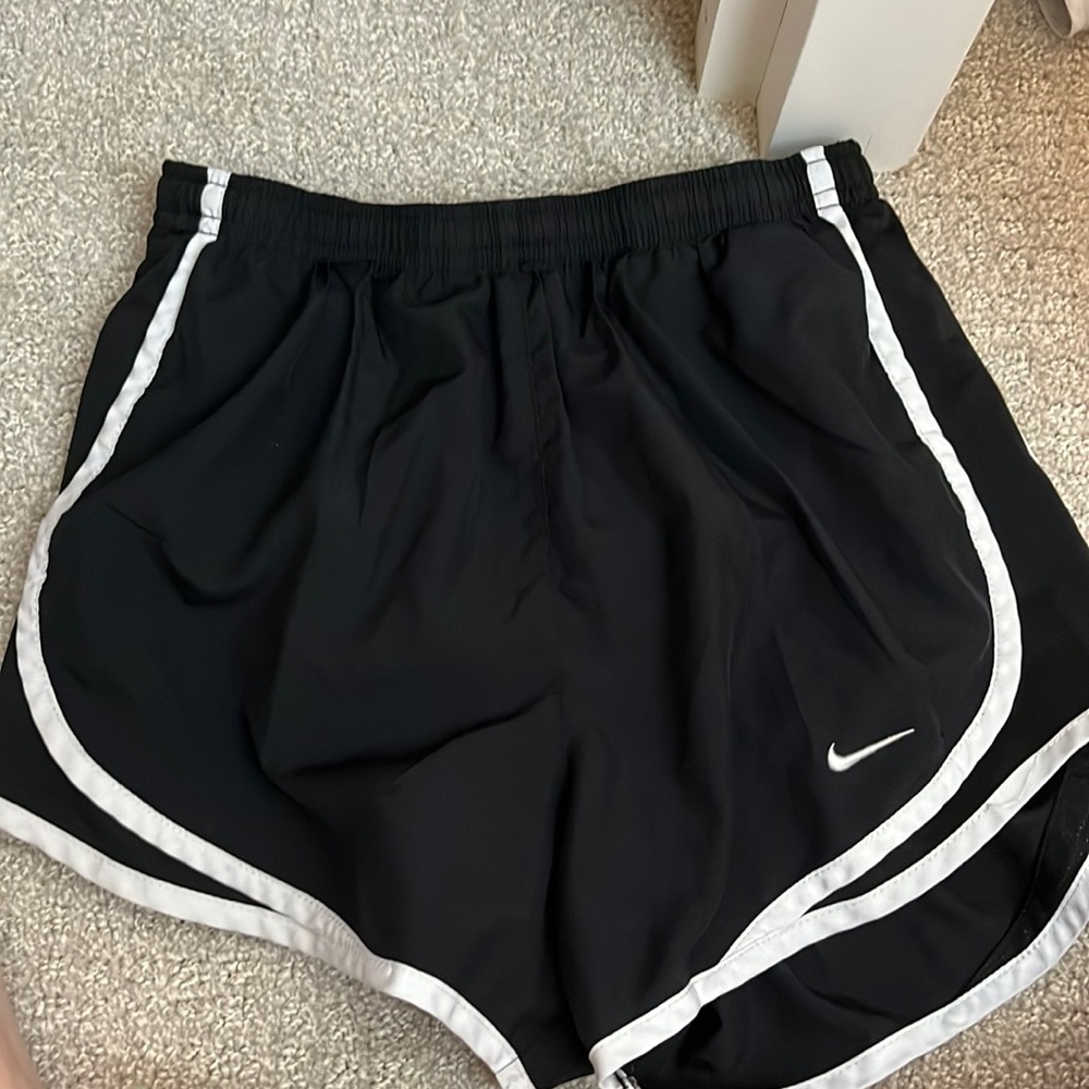 XS Nike black track shorts